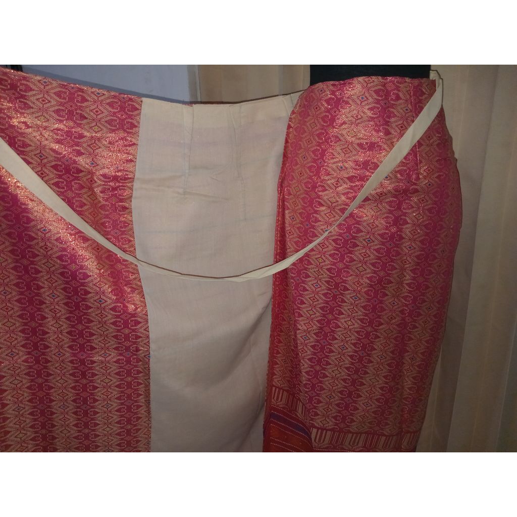 rok songket lilit preloved / rok songket second like new