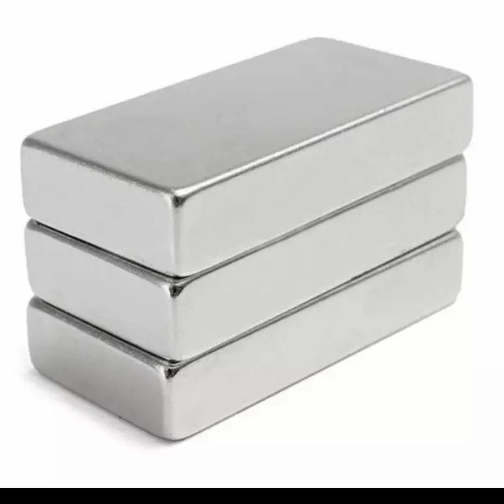 magnet neodymium N52 50mmx25mmx10mm 50x25x10mm