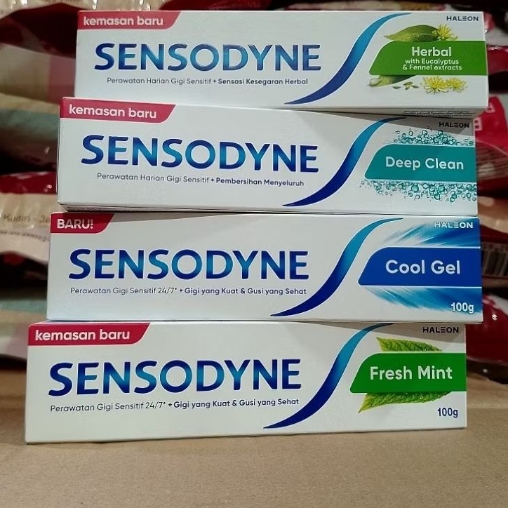 Sensodyne Pasta Gigi Sensitif 100g / Odol Gigi Sensitive