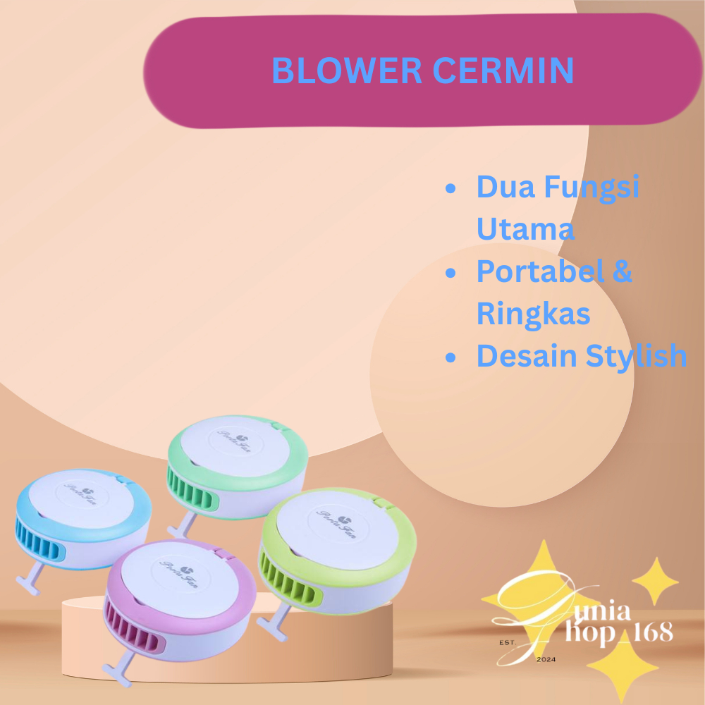 BLOWER CERMIN / MIRROR BLOWER / 2in1 BLOWER / BLOWER 2in1