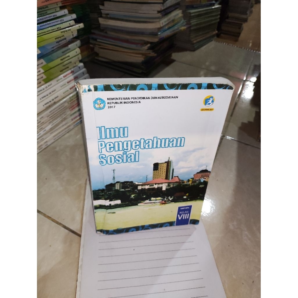 buku IPS ilmu pengetahuan sosial untuk SMP MTS kelas 8
