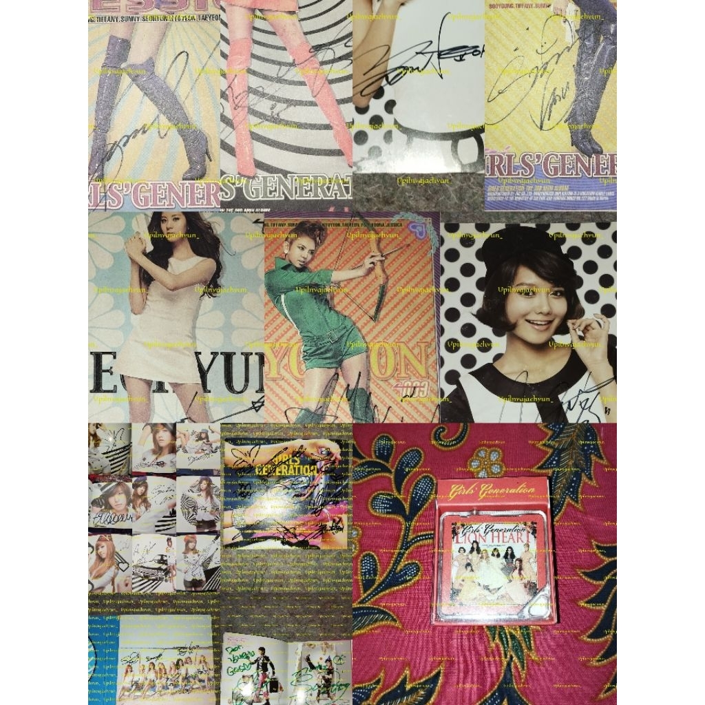 [FAST SALE] SIGNED SNSD KIHNO LION HEART