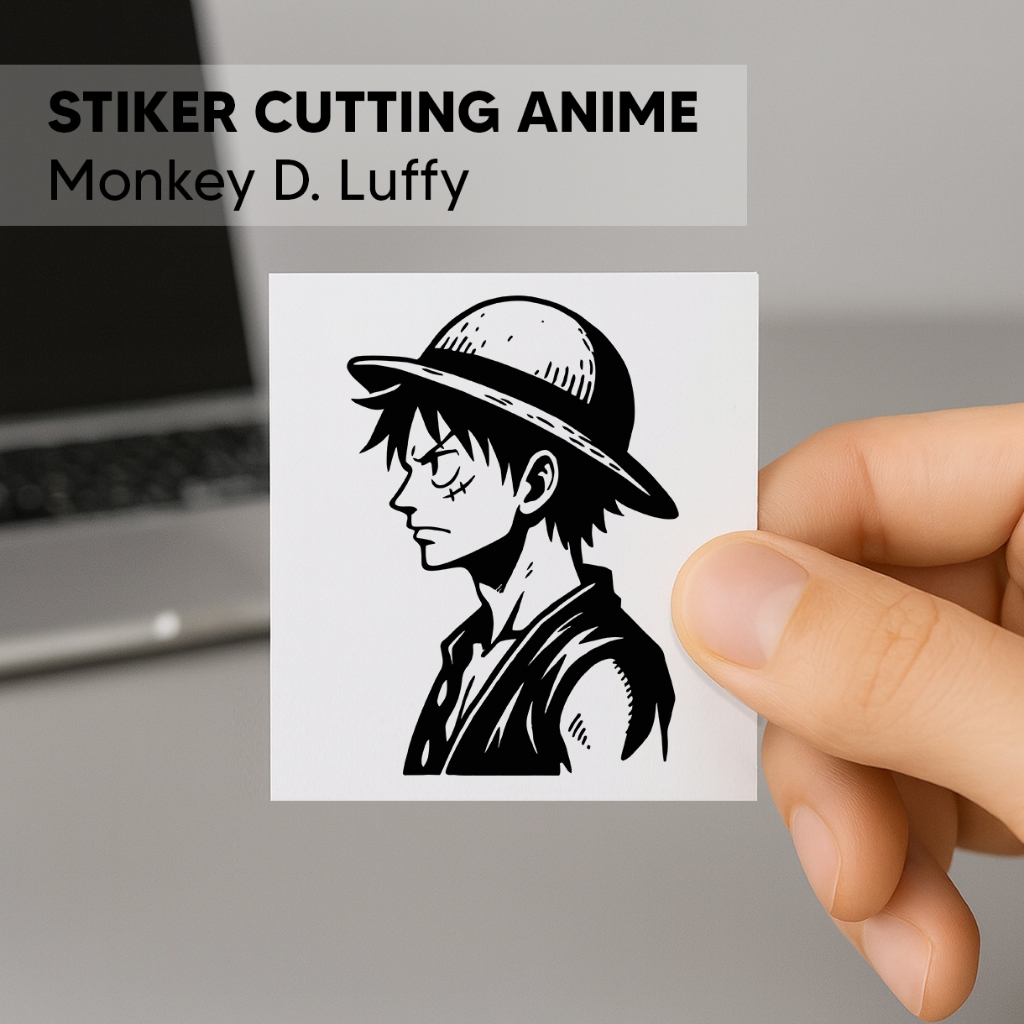 

Stiker Cutting Anime - Monkey D. Luffy (One Piece)