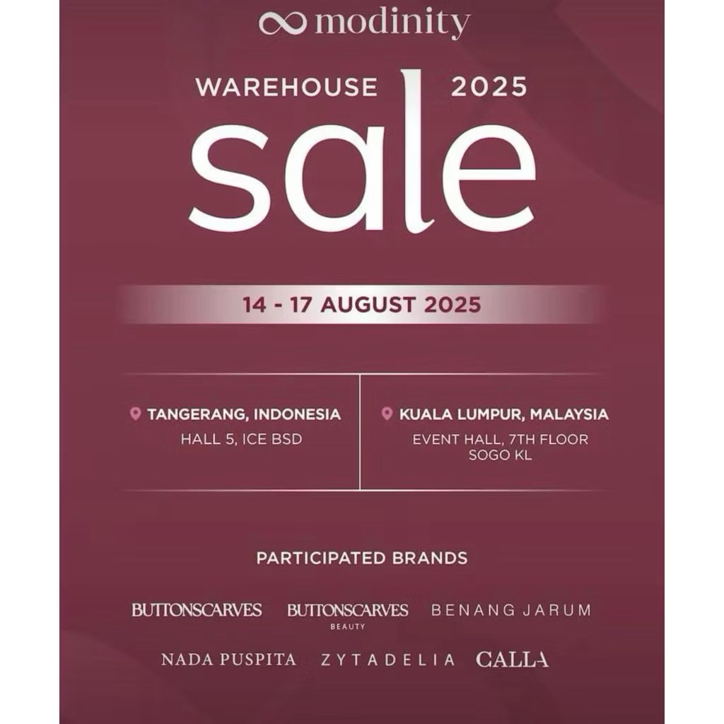 buttonscarves warehouse sale 2025