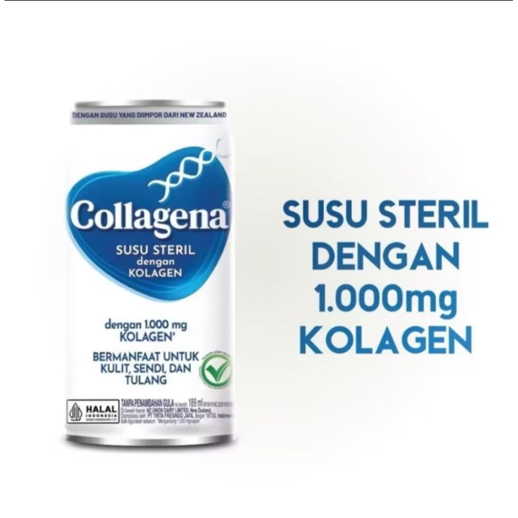 

COLLAGENA SUSU STERIL DENGAN KOLAGEN 189ML