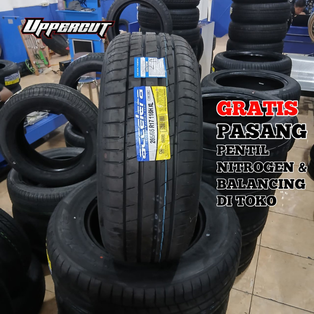BAN MOBIL 265 65 R17 ACCELERA IOTA ST68 BAN MOBIL PAJERO FORTUNER