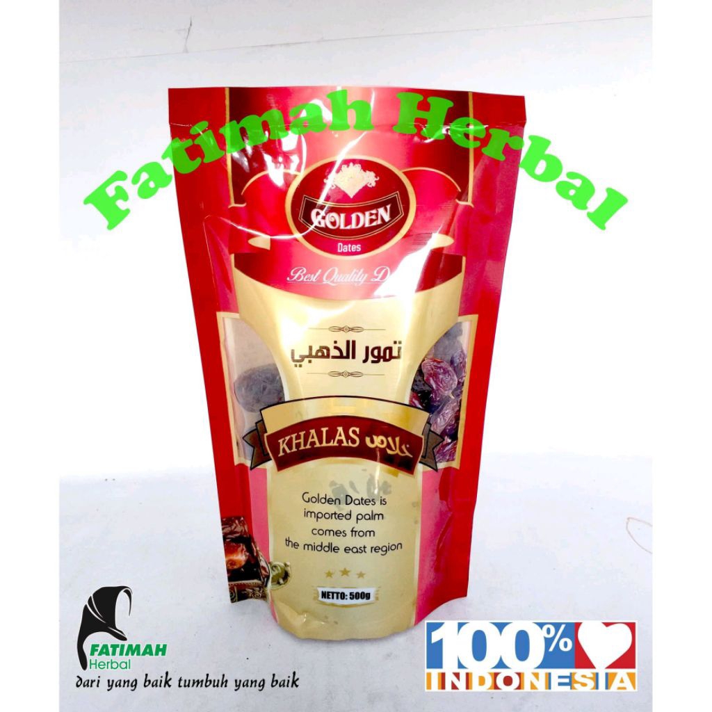 

Kurma Golden Dates Khallas - Golden Dates red Khallas - 500 gram