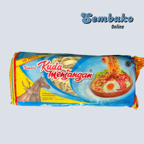 

Mie Telur Kuda Menjangan Kecil/Lebar 200gr