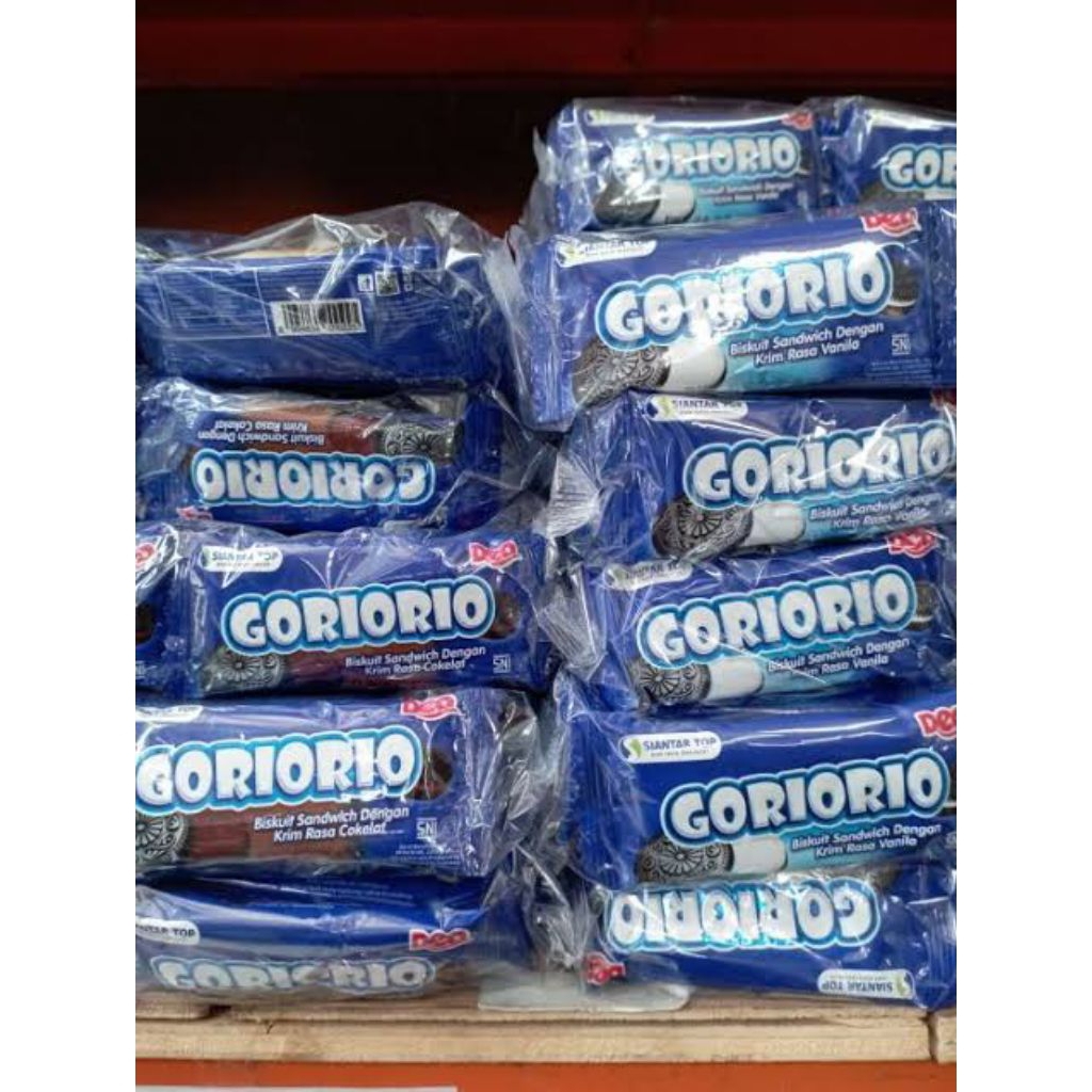 

Goriorio vanila dan coklat