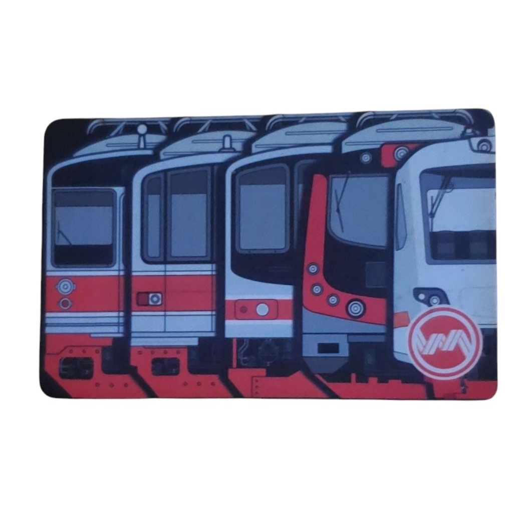 PL kartu KMT Commuterline edisi armada KRL