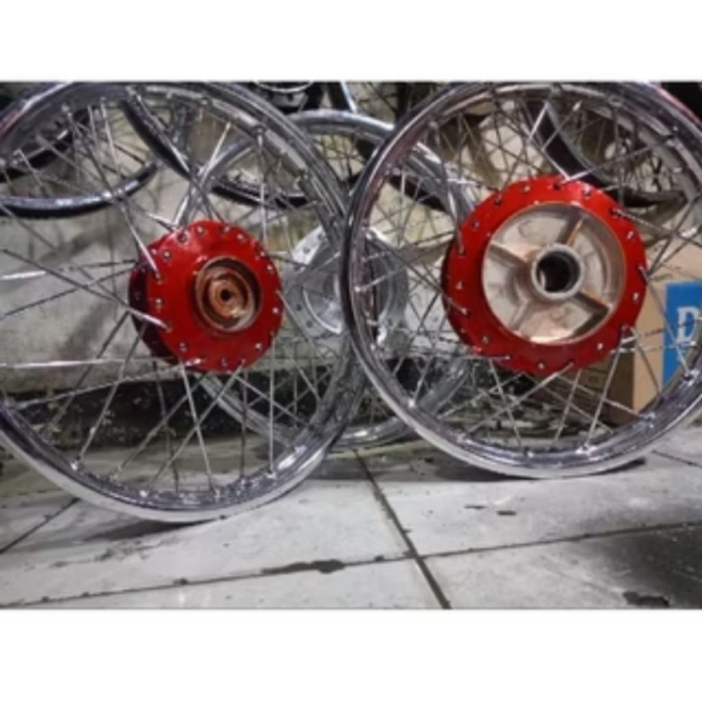 velg jari-jari ring"14 1set Jupiter Burhan Vega ZR/RR Vega new Jupiter MX Old { second berkualitas}