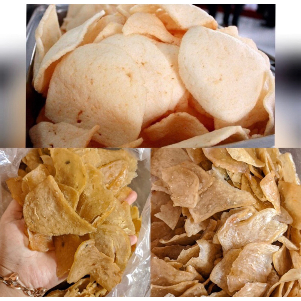 

[500gr] Krupuk Rawon patahan/rempelan udang mentah viral terlaris
