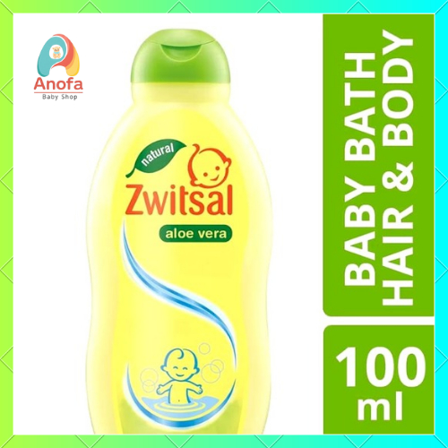 Zwitsal Baby Bath 2in1 Hair & Body 100ml - Sabun Mandi Bayi & Anak - Sabun Cair Anak