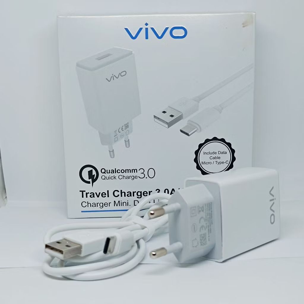 CHARGER CAS CASAN HP VIVO Y21/Y03/ Y30 CASAN TYPE C TRAVEL CHARGER OP52CAED