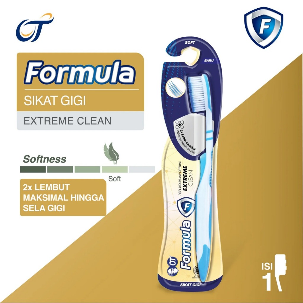 Formula Sikat Gigi Extreme Clean Bulu Halus