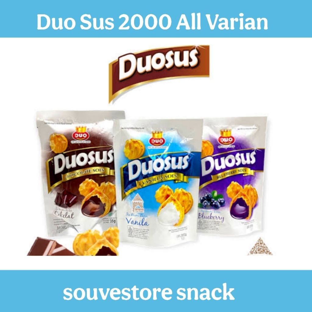 

DuoSus Cokelat Snack Soes ecer perpc