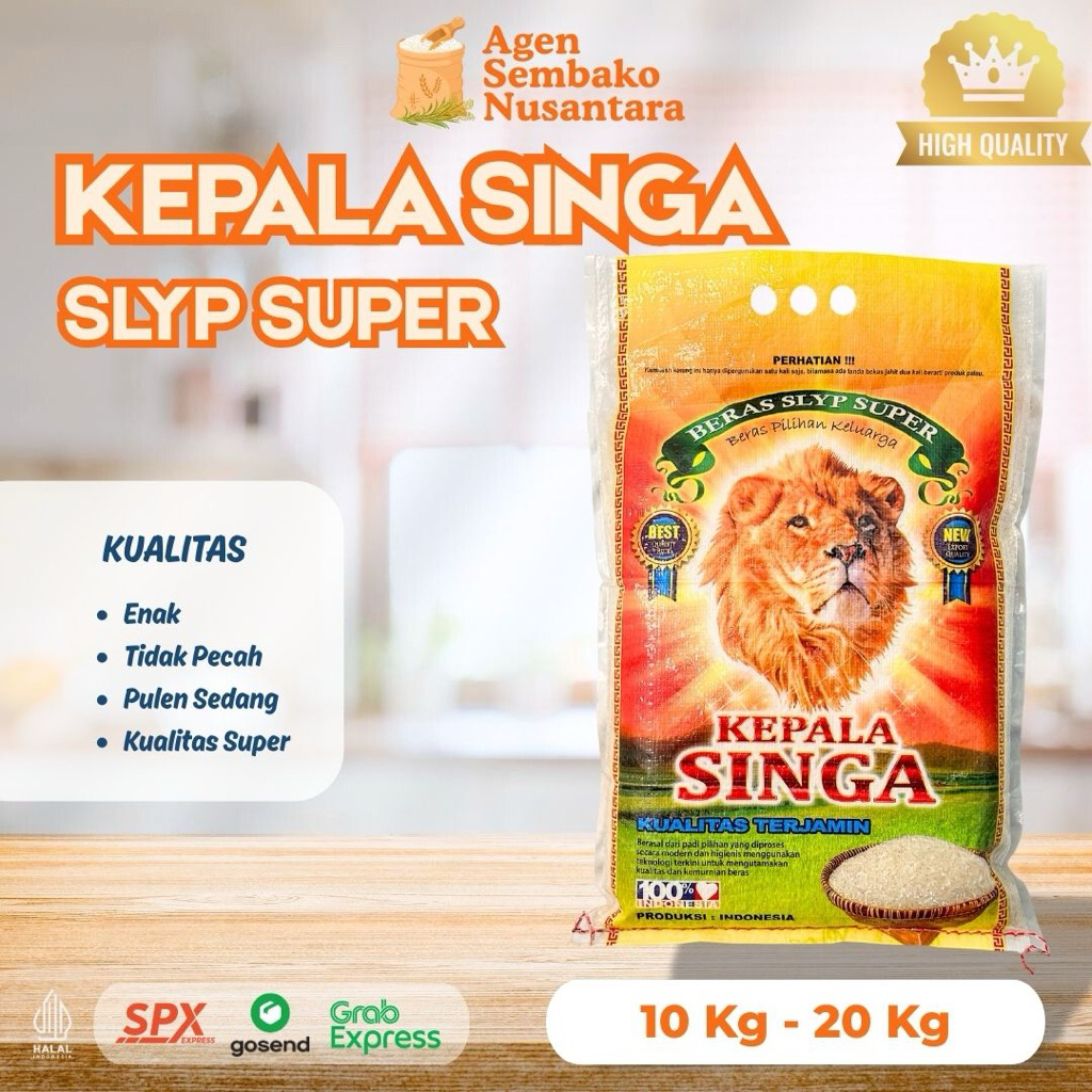 

BERAS KEPALA SINGA SLYP SUPER (PULEN )