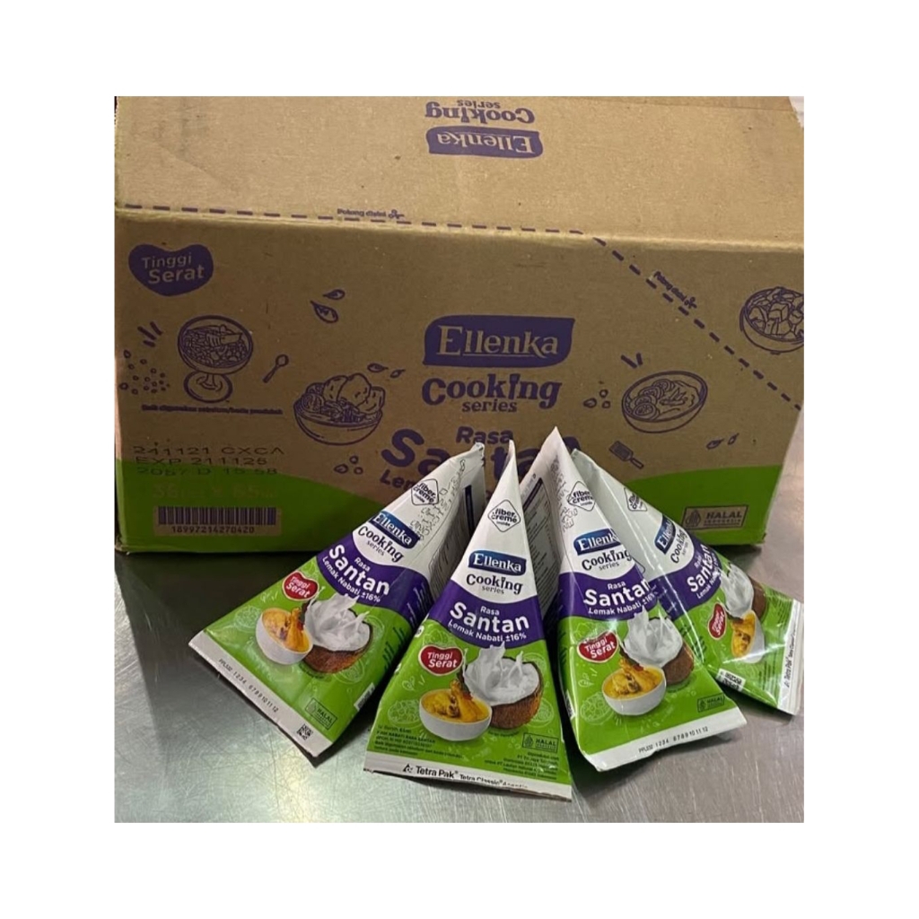 

SANTAN ELLENKA FIBER CREME 65ml (1 dus isi 36pcs)