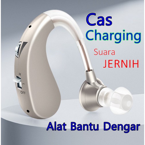 Alat Bantu Dengar Cas Isi Ulang / Hearing Air Charging / Alat Bantu Pendengaran