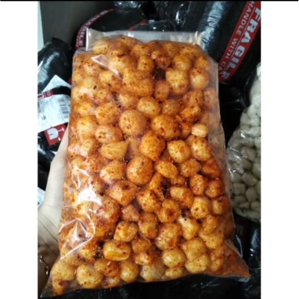 

cimol mini pedas daun jeruk 1 kg