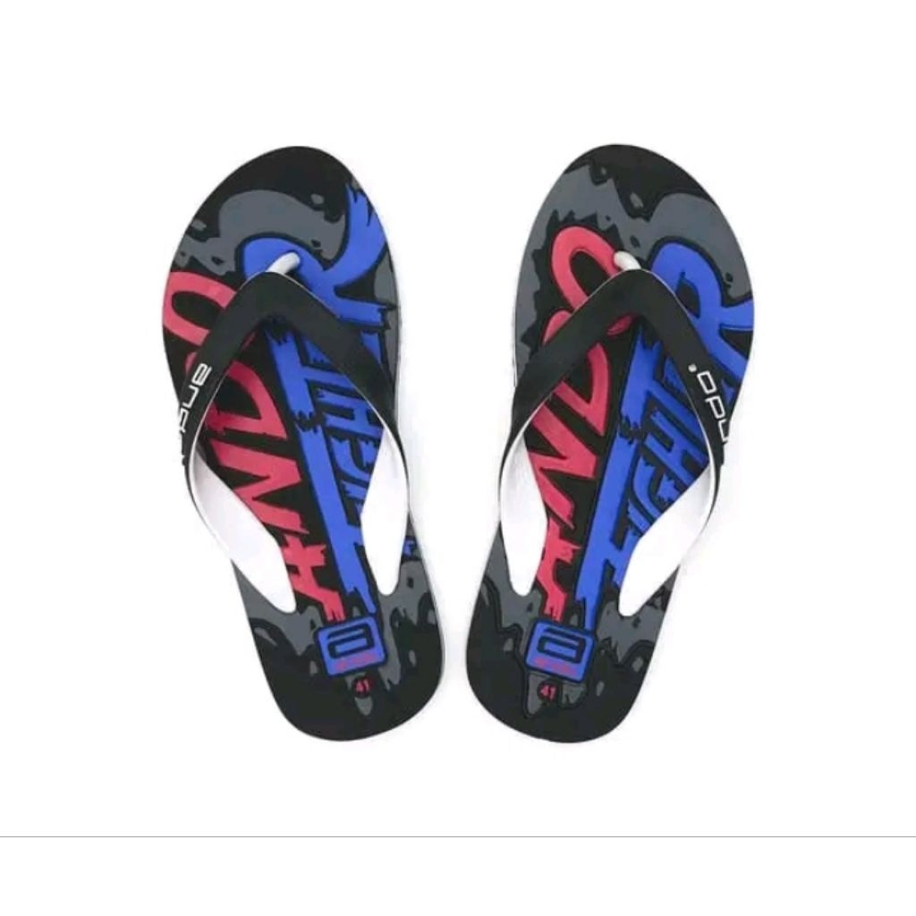 ANDO Alston / Abarai Sandal Jepit Pria Premium Sendal laki Cowok Sol Karet Non Slip (satu kodi)