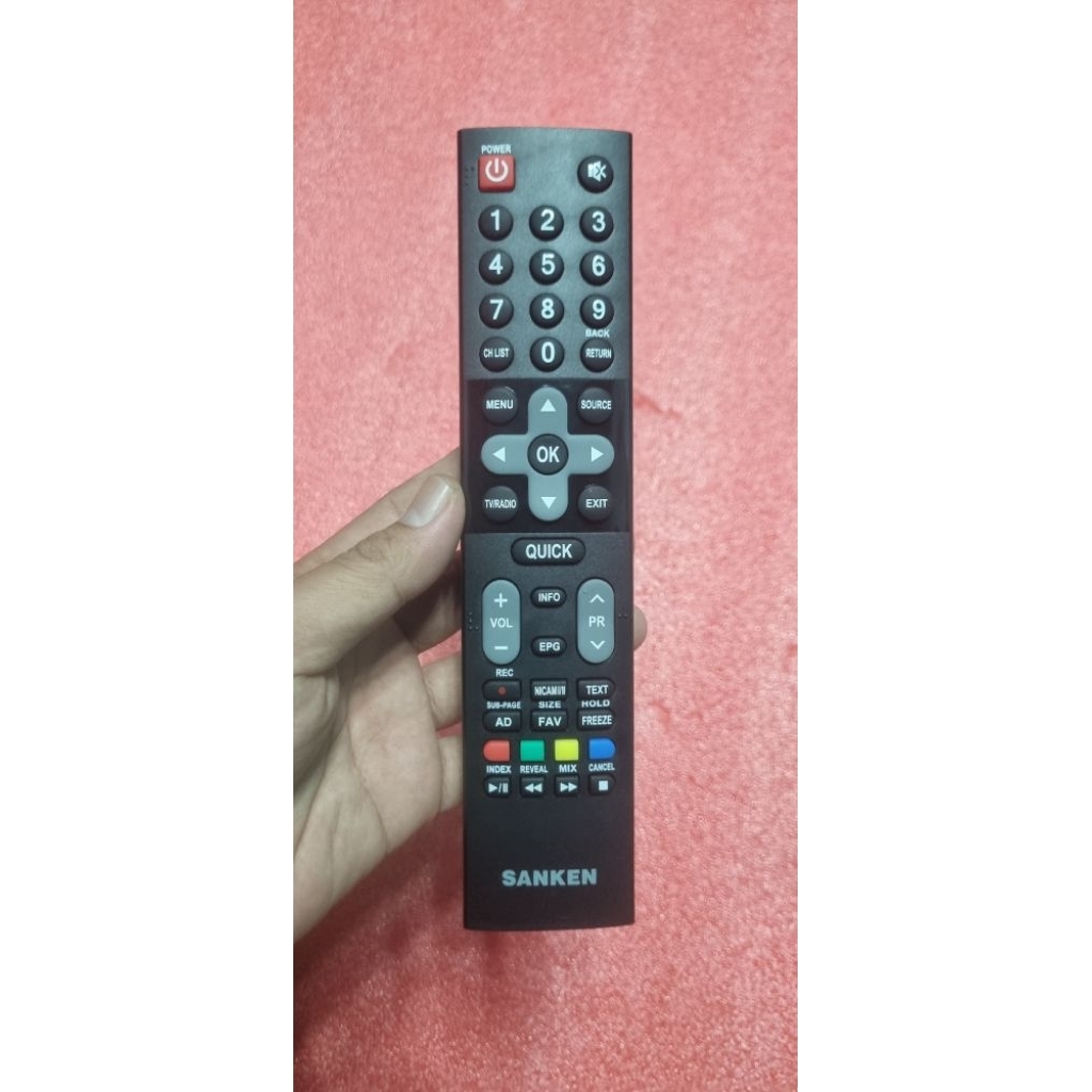 Remot sanken / remot original sanken / remot tv led sanken original