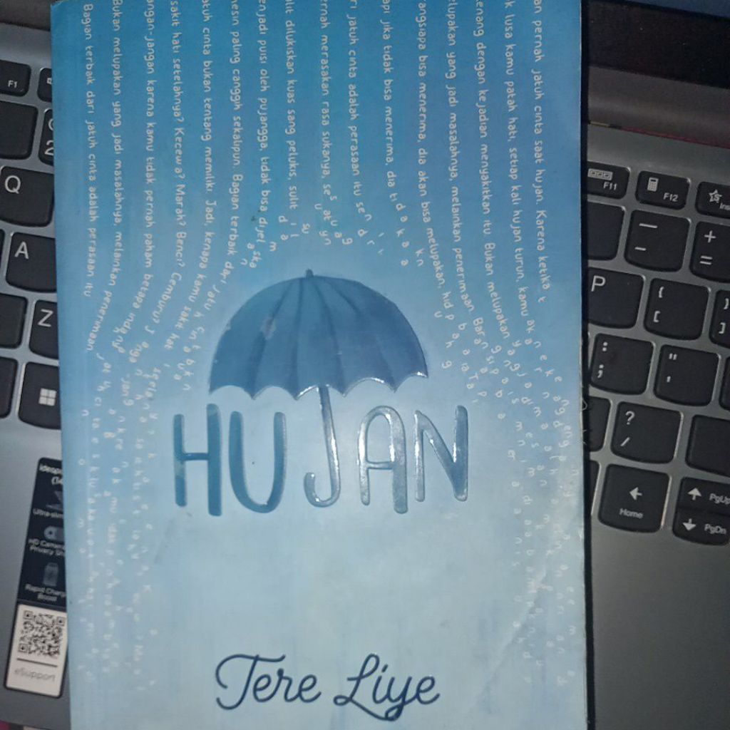 preloved buku hujan dan psychology of money