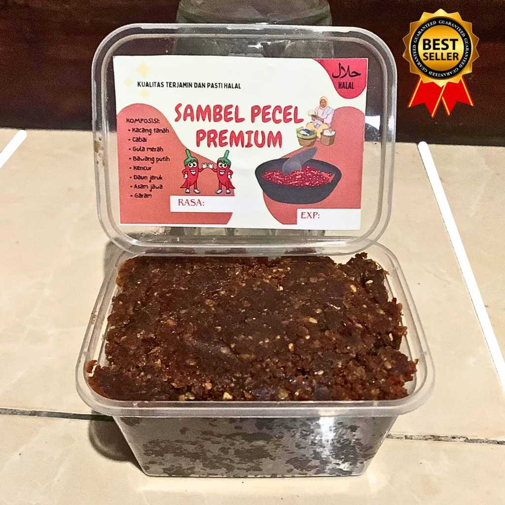 

Sambal Pecel Sambel Pecel / Sambel Kacang Sambal Kacang Premium Pedas
