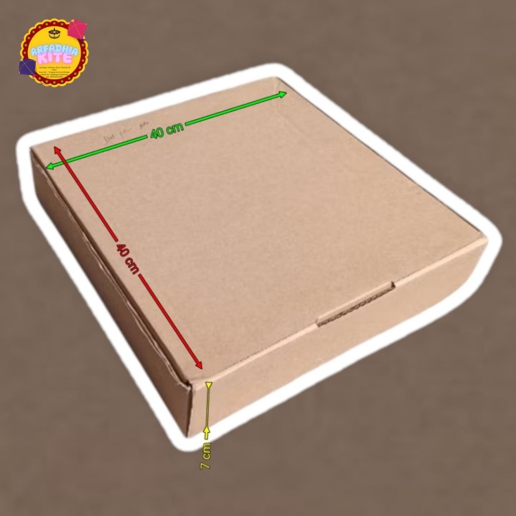 

Dus Box untuk Packing Layangan 40x40x7 cm