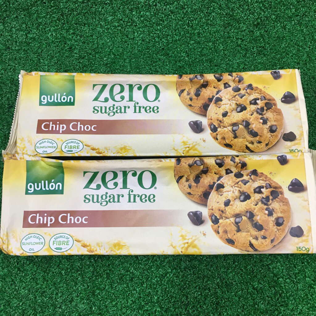 

Gullon Chip Choco Zero Sugar Free Kukis Dengan Cokelat Chips 150gr Impor Spain