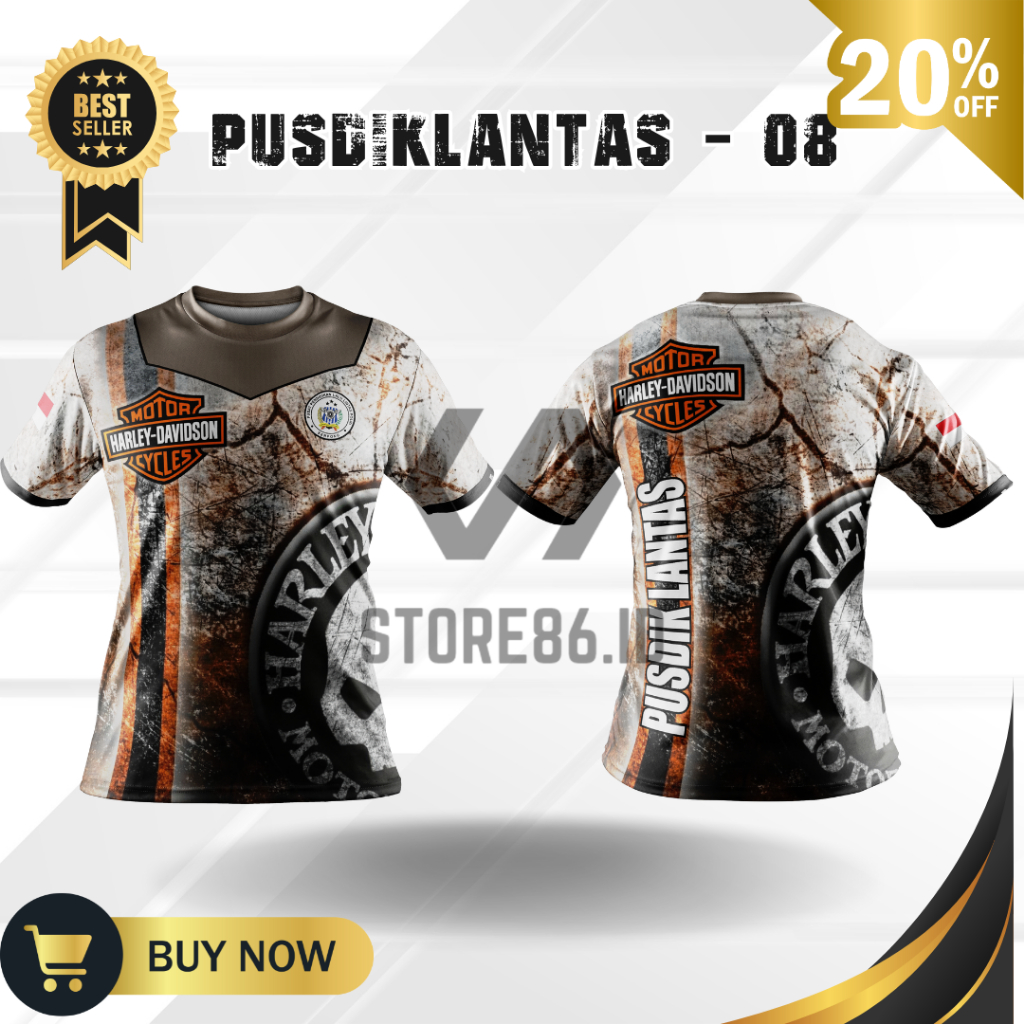 JERSEY PUSDIK LANTAS - 08 FULLPRINT SUBLIME / KAOS PUSDIK LANTAS DRIFIT / JERSEY PUSDIK LANTAS / FUL