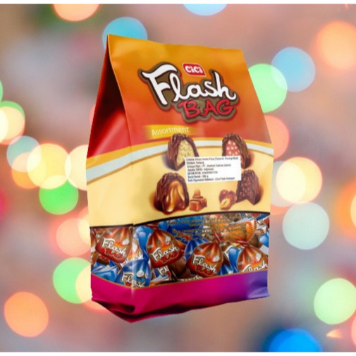 

Coklat Turki Truffle Flash Bag 300gr - Coklat Arab Oleh-oleh Umroh Haji