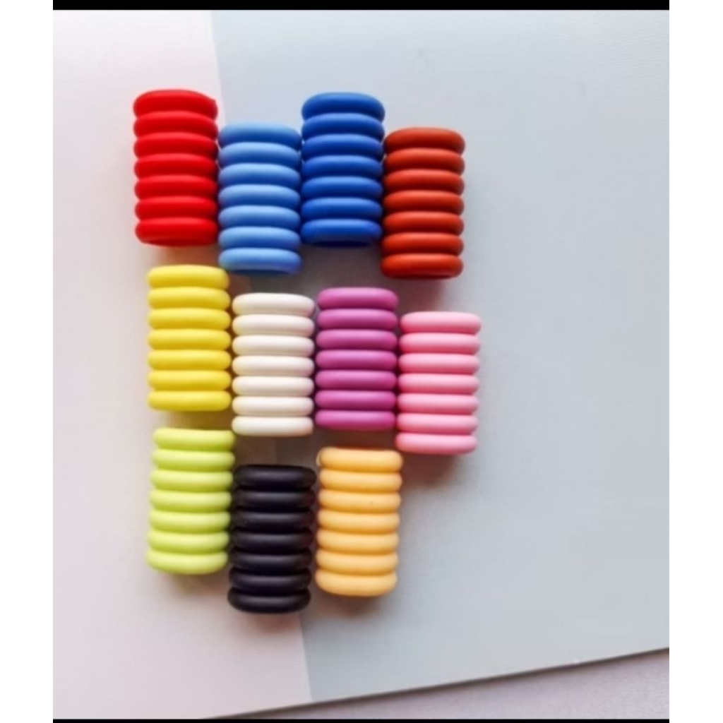 

(1 pcs) rubber tali paracord/rubber ulat sagu/aplikasi rubber twister