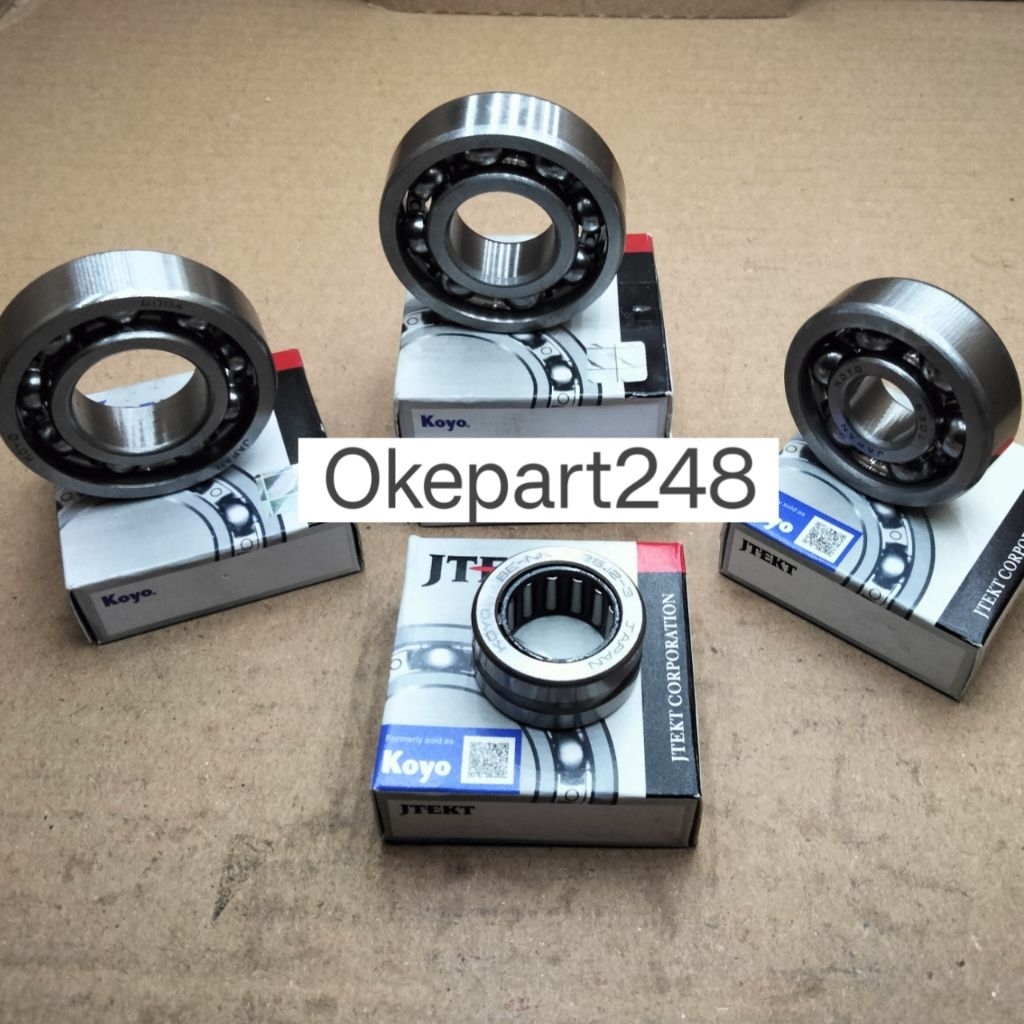 laher bearing gearbox rasio set mio sporty mio smile nouvo original koyo
