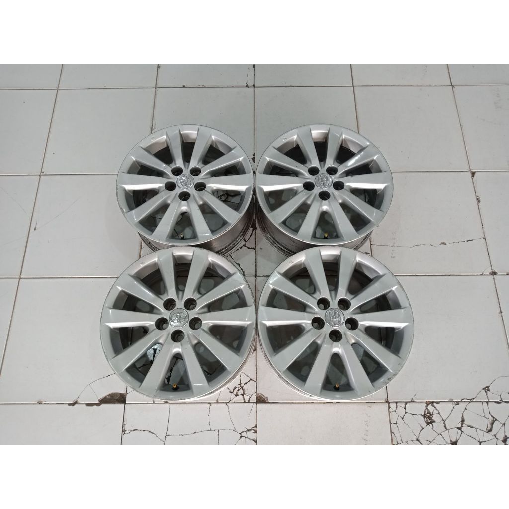 Pelek OEM Mobil Toyota Altis Ring 16 untuk Sienta, Wish, Corona Velg Corolla Altis 2008