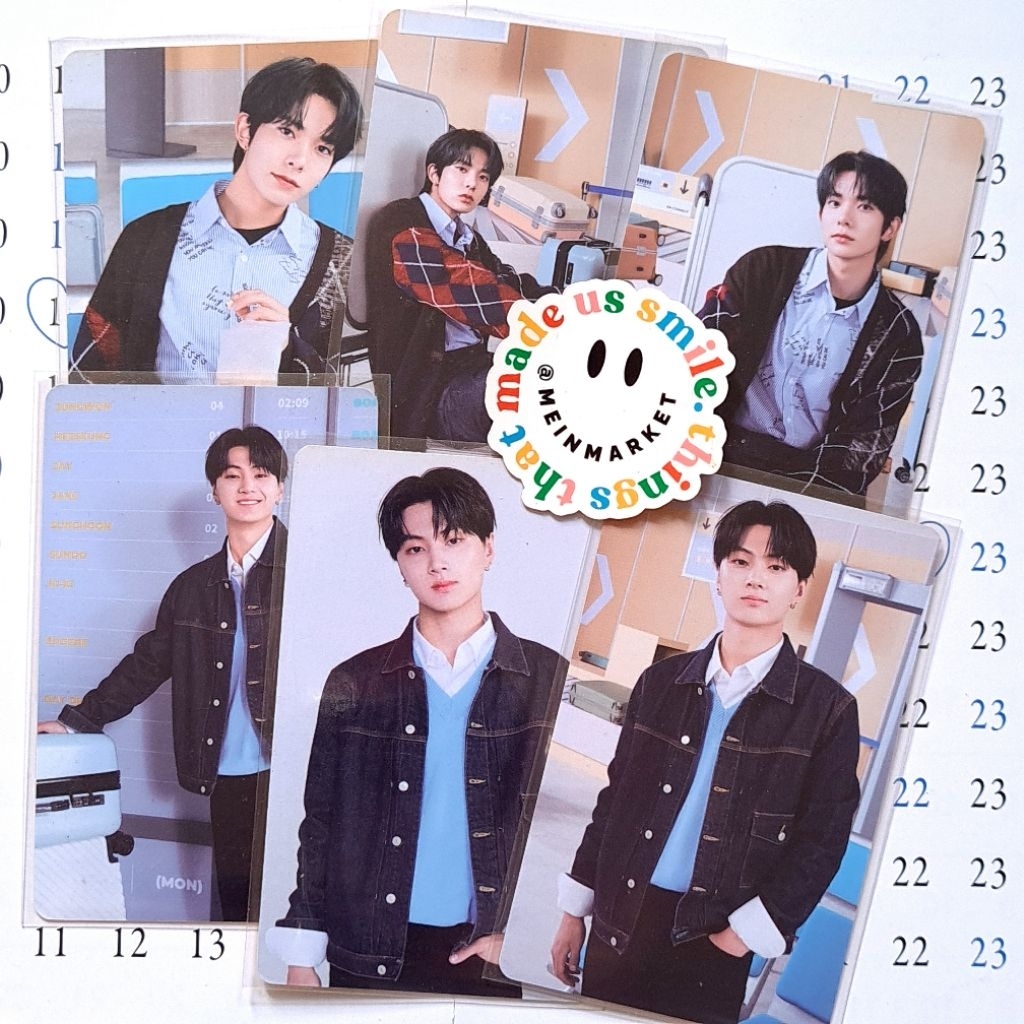 (Ready) Official Trading Card En-connect  Enhypen Jungwon Heeseung Jay Jake Sunghoon Sunoo Niki TC E