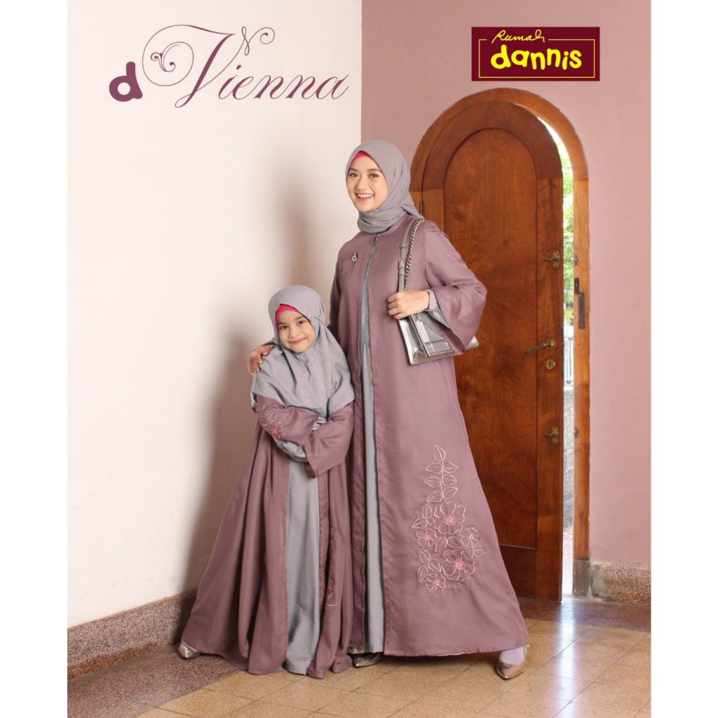 COUPLE IBU ANAK DANNIS 2025 D'VIENNA/DANNIS ORIGINAL/BAJU COUPLE SERAGAM KELUARGA