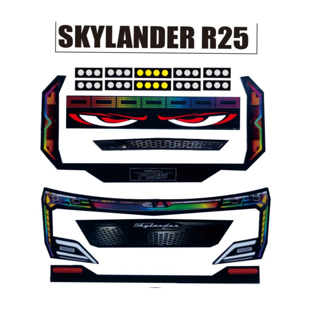 

Stiker Miniatur Bis Skylander