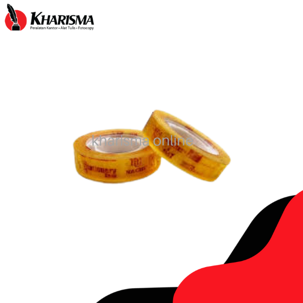 

Stationery Tape / Isolasi Bening NACHI 12mm (1/2 inch)