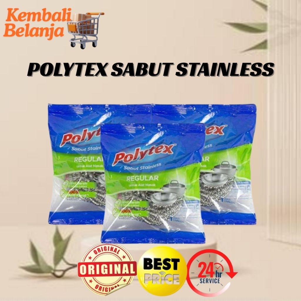 Polytex Sabut Stainless/ Polytex Sabut Kawat/ Spon Sabut Kawat/ Polytex Gosok Kawat/ Sabut Kawat Ant