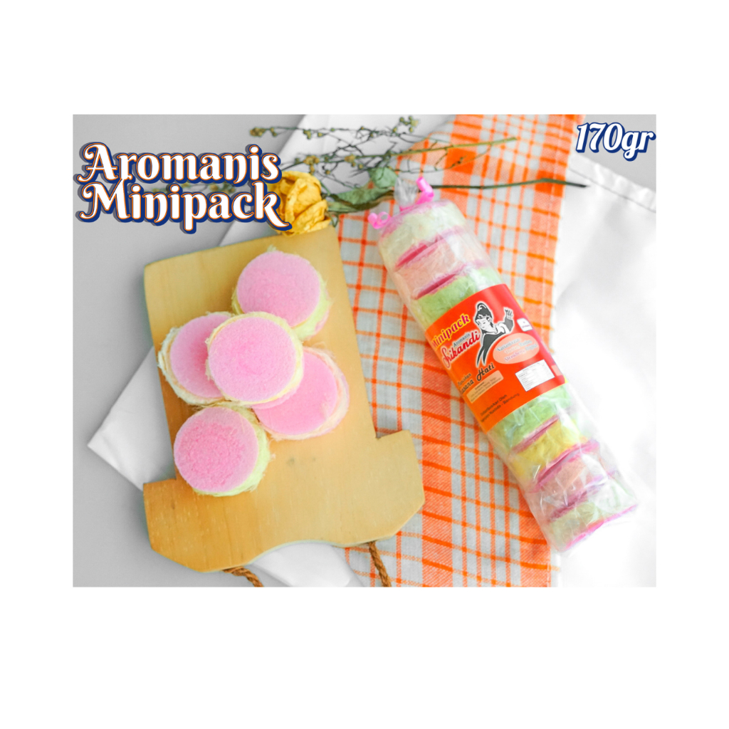 

Aromanis minipack isi 10 150gr Khas Bandung - Camilan Manis Tradisional