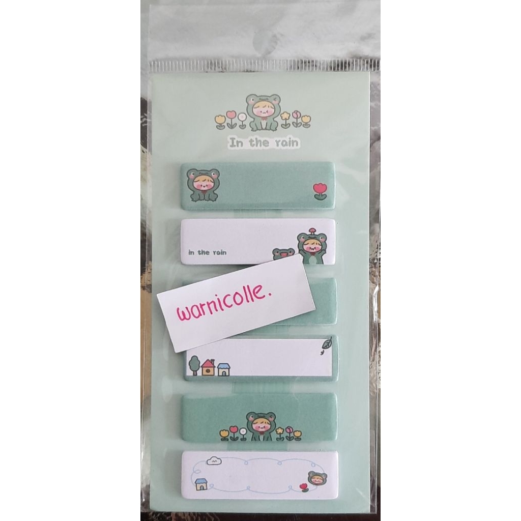 

Sticky Notes/Penanda Buku/Memo