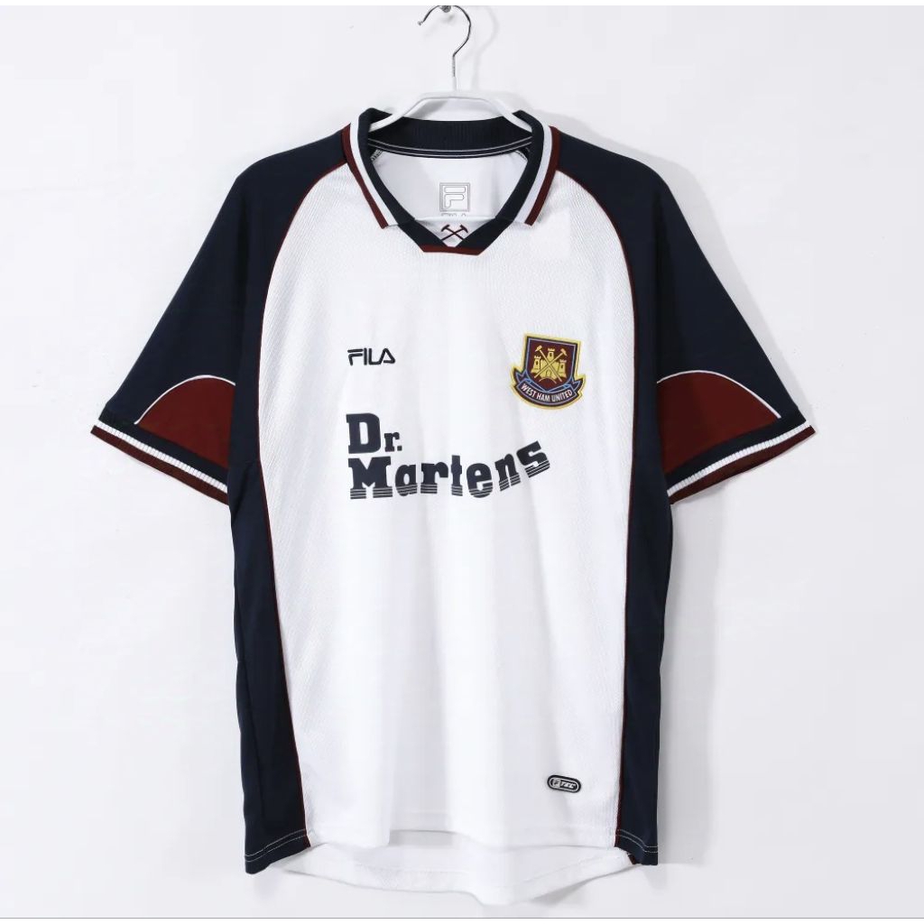 Jersey Retro Vintage WestHam Away 1999 2000 GO HQ