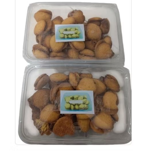 

Kue kering nastar tunggal selai nanas kemasan thinwall berat kurleb 300gr