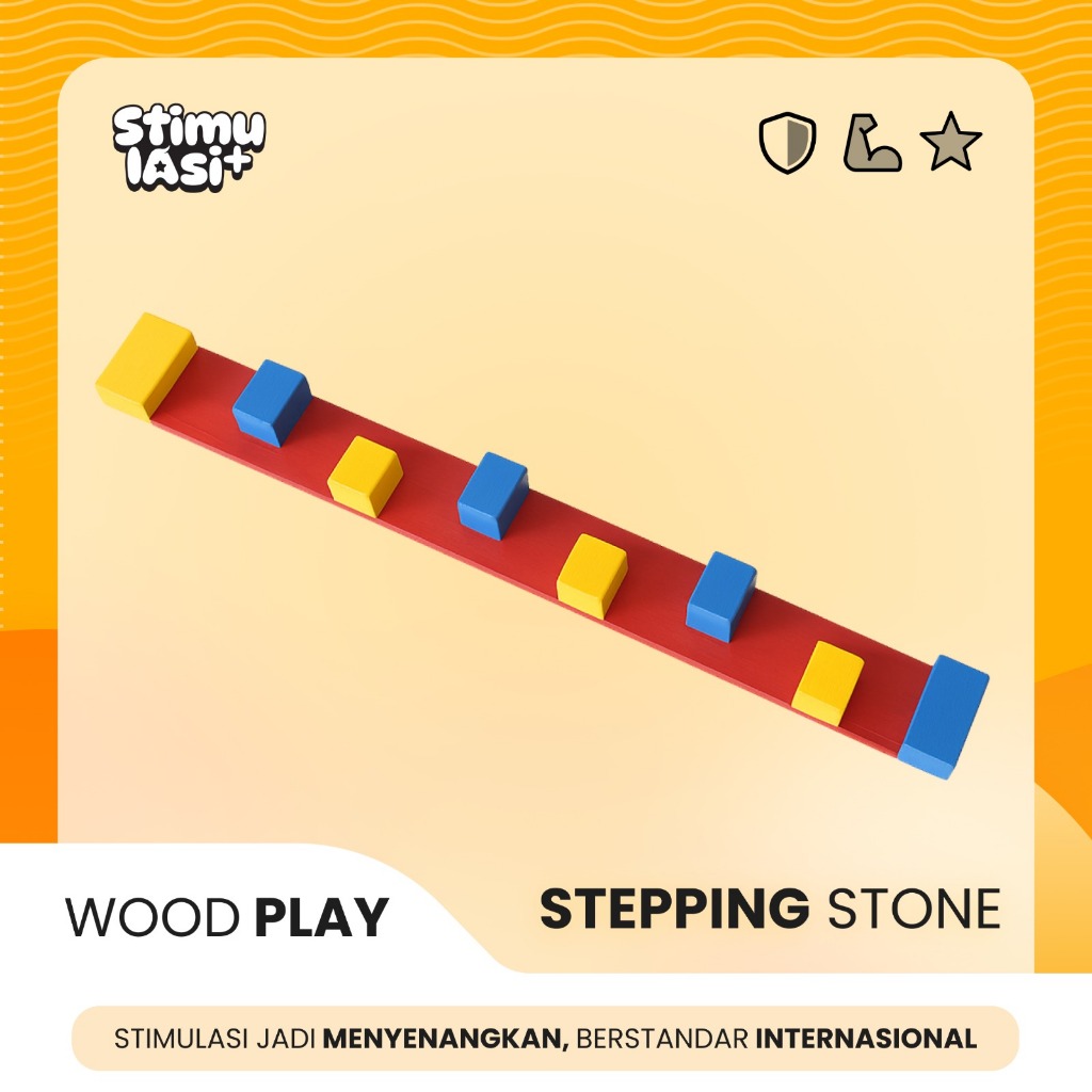 Stepping Stone | Alat Stimulasi | Permainan Stimulasi
