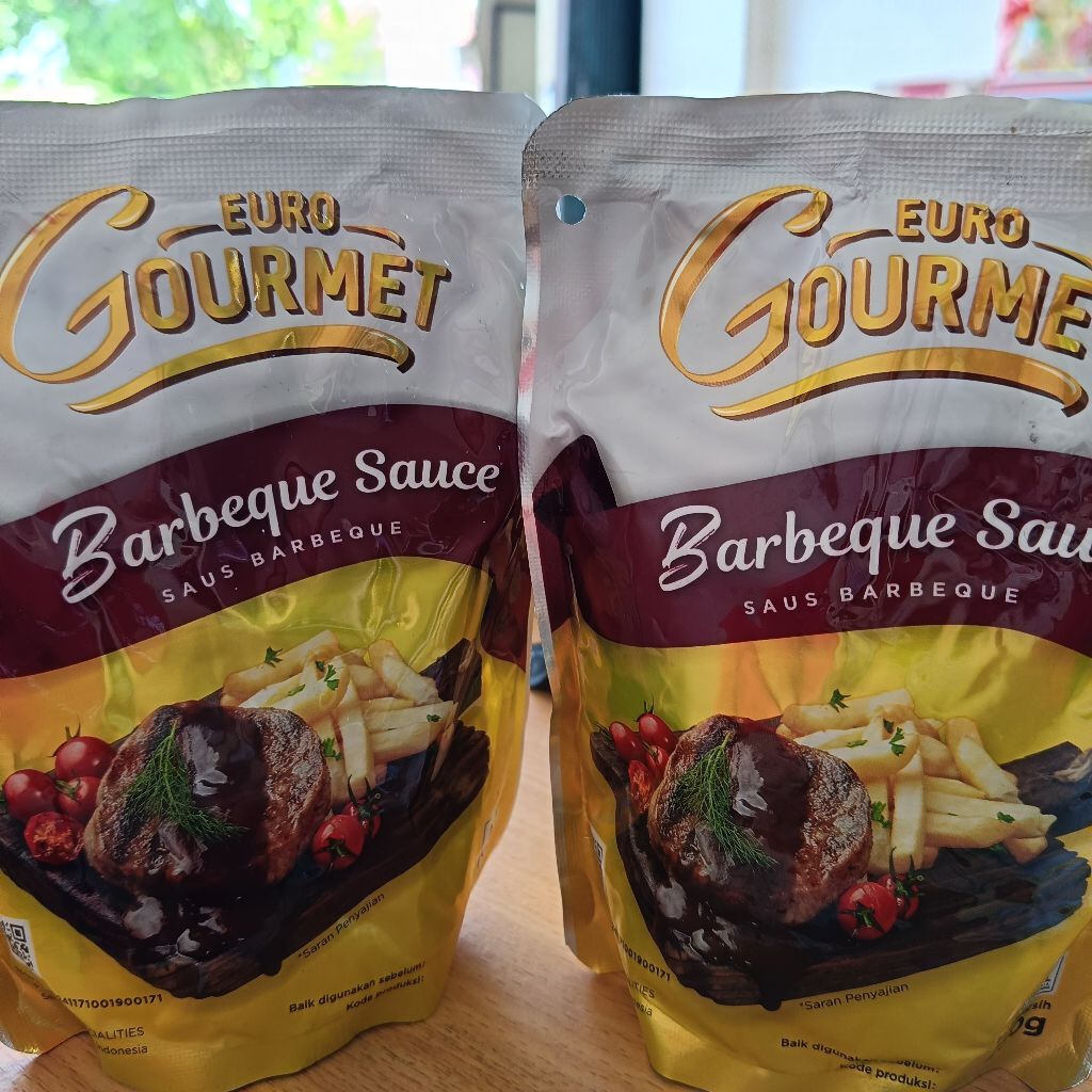 

Euro gourmet barbeque sauce 250gr