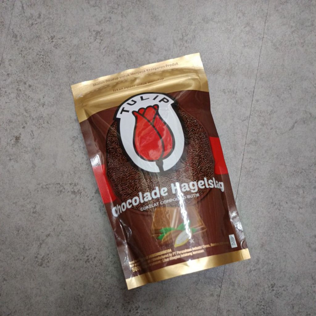 

Tulip meses chocolade hagelslag 500gr