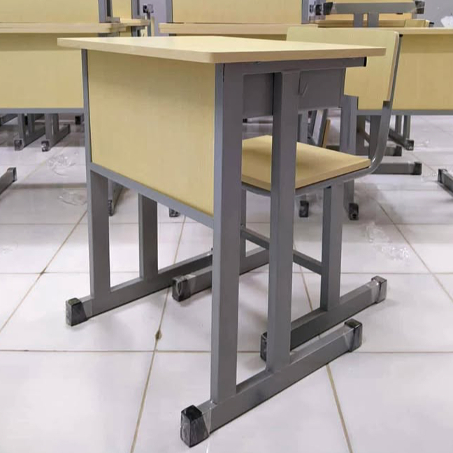 meja kursi siswa bisa custom - meja kursi sekolah besi hollow hpl