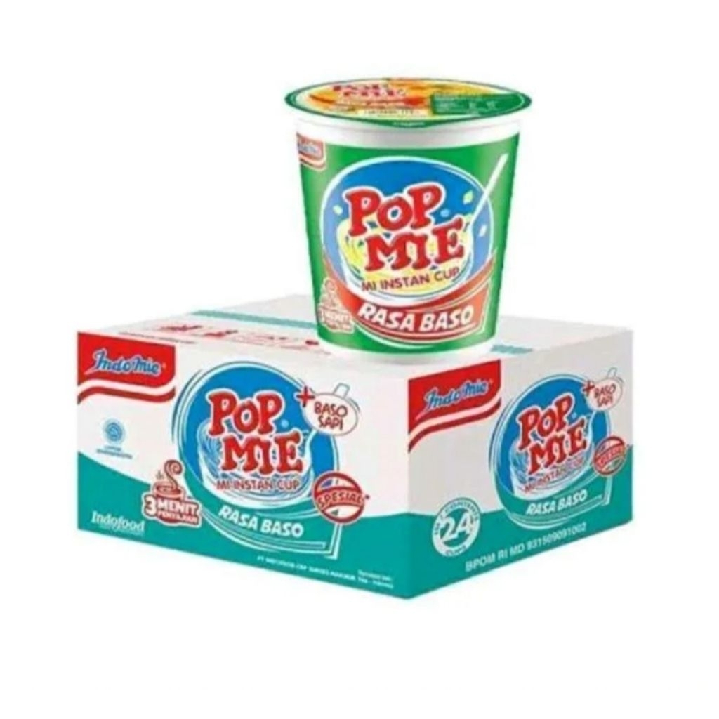 

POP MIE RASA BASO 1 DUS ISI 24 PCS