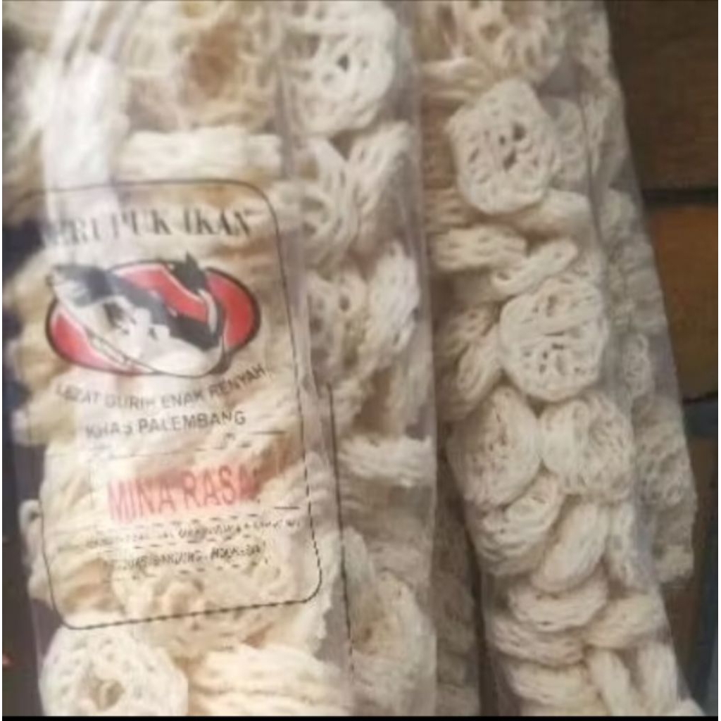 

Kerupuk Ikan Mina Rasa 1 Bungkus